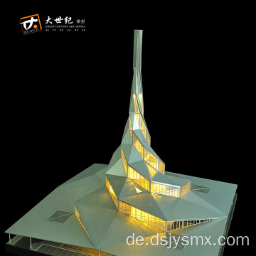 Architekturmodell für Turmgebäudemodellskala